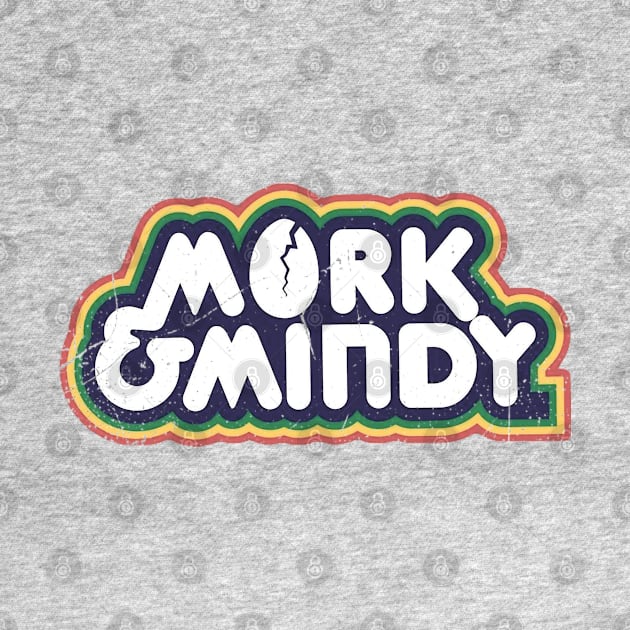 Mork and Mindy - Authentic Distressed by offsetvinylfilm